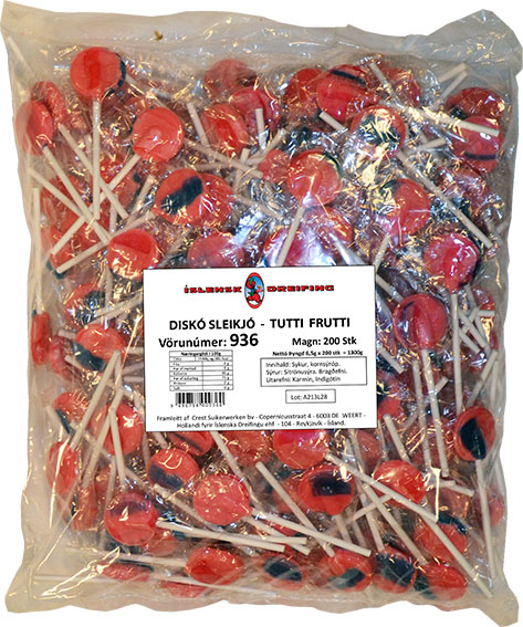 Diskó sleikjó vörunr. 936